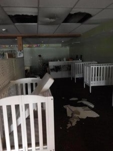 Pipes of the Rutland Child's family center broke, leaving children displaced.